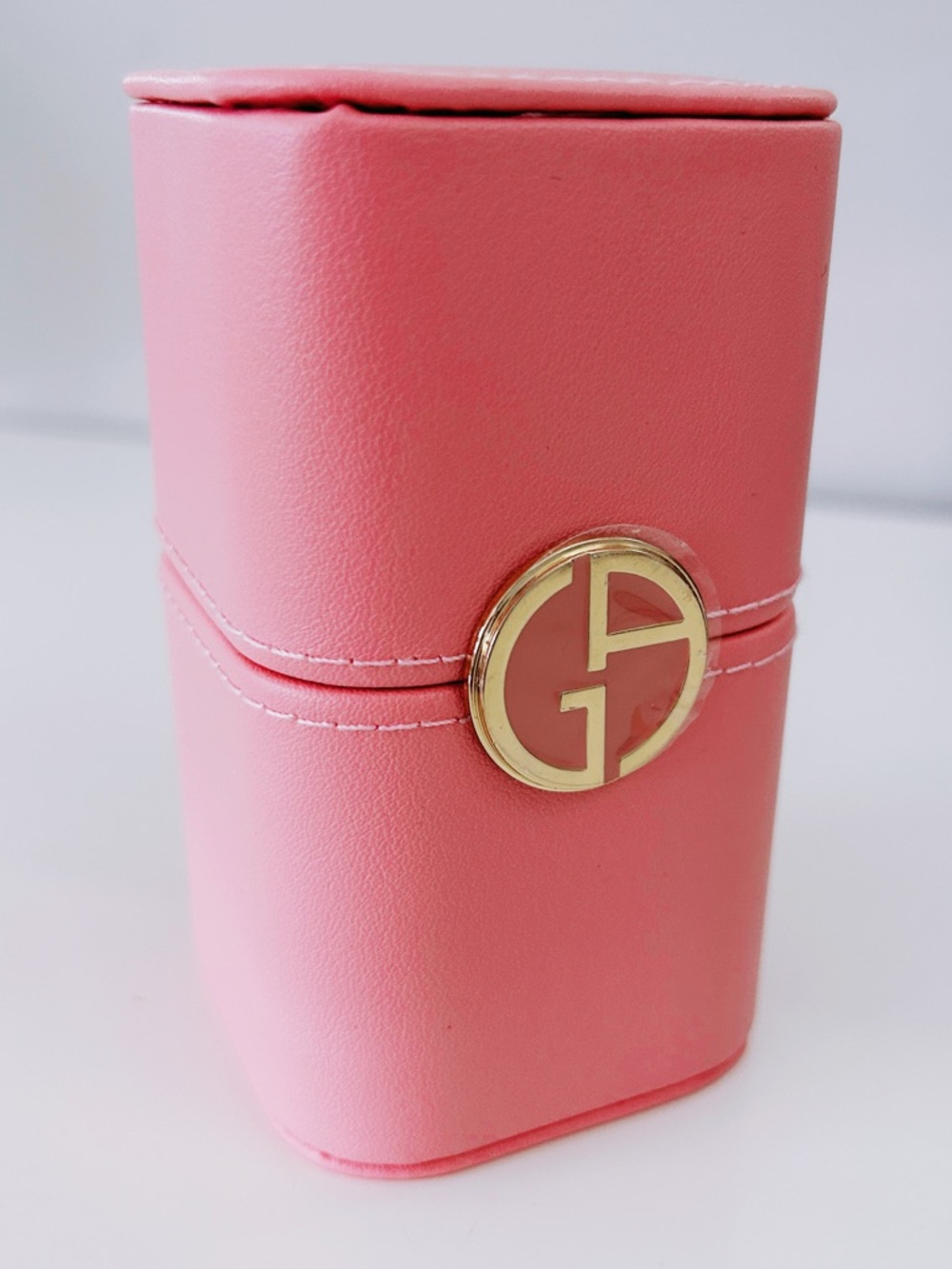 Giorgio Armani Pink Travel / Perfume Jewelry Case - Picture 3 of 6